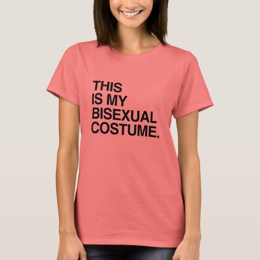これが私のバイセクシャルコスチューム Tシャツ (正面)