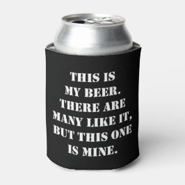これが私のビールのスローガン 缶クーラー