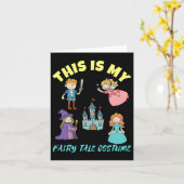 これが私のフェアリー テイル ハロウィン衣装 カード (黄色い花)