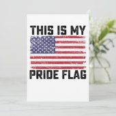これが私のプライドフラグUSA 招待状 (スタンド正面)