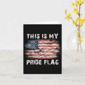 これが私のプライド旗 カード (黄色い花)