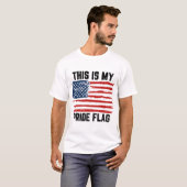 これが私のプライド旗 Tシャツ (正面フル)