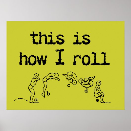 これが私のポスタ転がーおもしろいユーモアだ ポスター (正面)