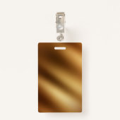 これが私のマスクのスマイルの裏にあるフェイク金ゴールド バッジ (裏面クリップ)