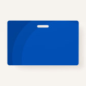 これが私のマスクのスマイルの裏にある青い円 バッジ (裏面)