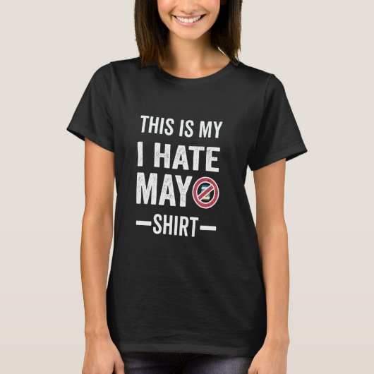 これが私のマヨネーズ嫌いTシャツ Tシャツ (正面)