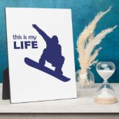 これが私の人生（スノーボード） フォトプラーク (側面)