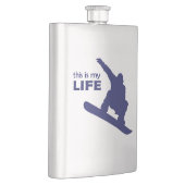 これが私の人生（スノーボード） フラスク (右)