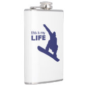 これが私の人生（スノーボード） フラスク (右)