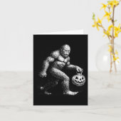 これが私の人間の渡りハロウィンおもしろい カード (黄色い花)