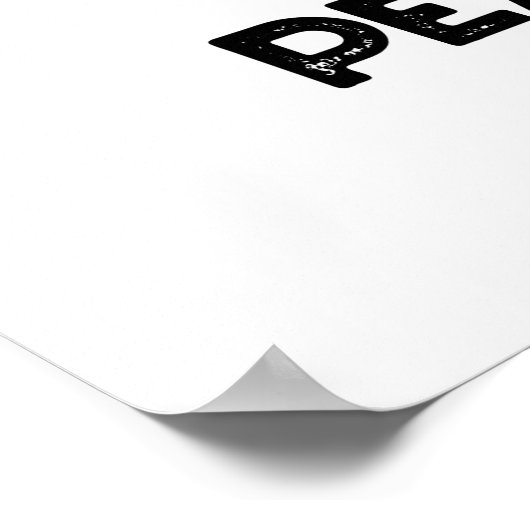 これが私の休息の平和顔おもしろいフルーツパン ポスター (角)