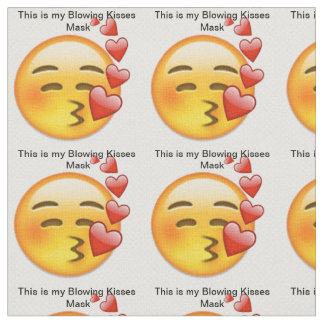 これが私の吹キスマスク ファブリック