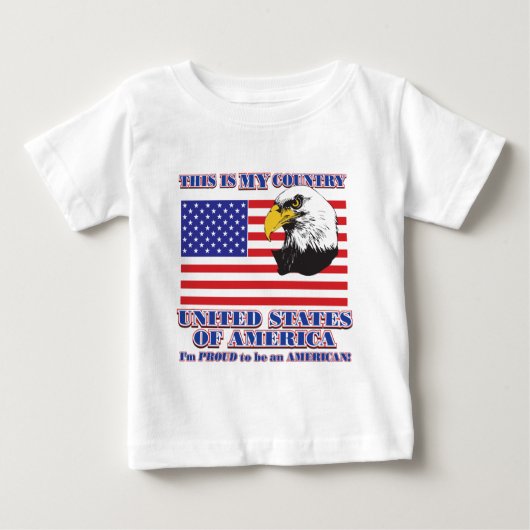 これが私の国 ベビーTシャツ (正面)