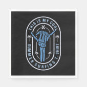 これが私の夏クールのサーフィン スタンダードランチョンナプキン (正面)