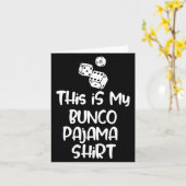 これが私の女性用、男性用、子供用ブンコパジャマTシャツです カード (黄色い花)