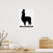 これが私の帽子ファンシーラマのポスター ポスター (キッチン)