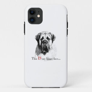 これが私の幸せな顔ブルマスティフ iPhone 11 ケース