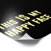 これが私の幸せな顔 フォトプリント            (角)