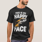 これが私の幸せな顔 Tシャツ (正面)
