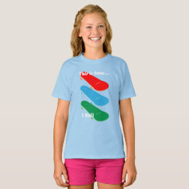 これが私の役割 デザイン - 女の子の基本的なTシャツ Tシャツ