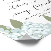 これが私の愛する聖なる書物、 経典アネモネ結婚のサイン ポスター (角)