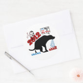 これが私の投票だ ラウンドシール (封筒)