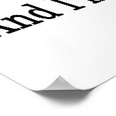 これが私の政治科学の授業で、私が法律だ ポスター (角)