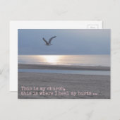 これが私の教会だ |感動的引用文 ポストカード (正面/裏面)