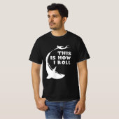 これが私の方法である – 転がサメと一緒にスキューバダイビング Tシャツ (正面フル)