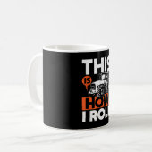 これが私の方法 – トラク転がタ農業おもしろい農家 コーヒーマグカップ (正面左)