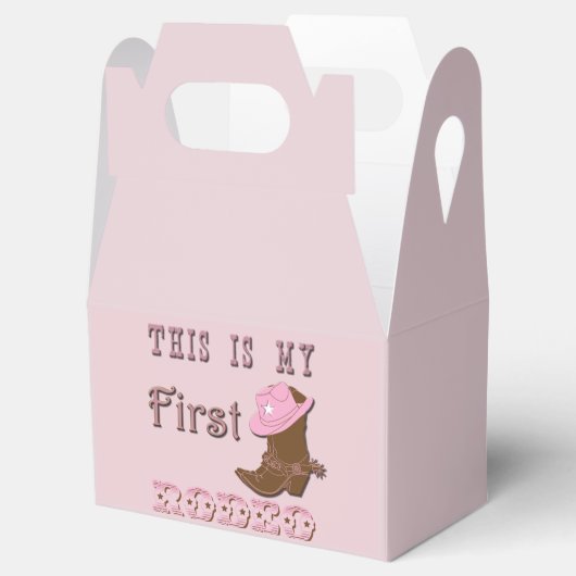 これが私の最初のロデオのお願い箱 フェイバーボックス (オープン)