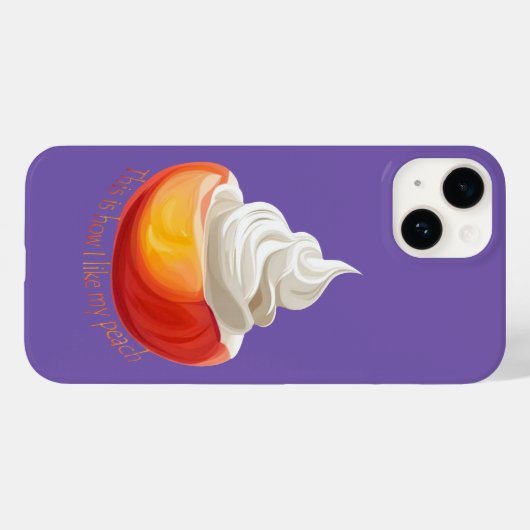 これが私の桃の好き Case-Mate iPhoneケース (裏面 (横))