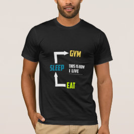 これが私の生き方だ – ジムTシャツ Tシャツ