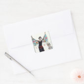 これが私の羽 – ジョージ・バービア スクエアシール (封筒)