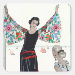 これが私の羽 – ジョージ・バービア スクエアシール