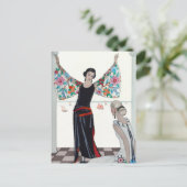 これが私の羽 – ジョージ・バービア ポストカード (スタンド正面)