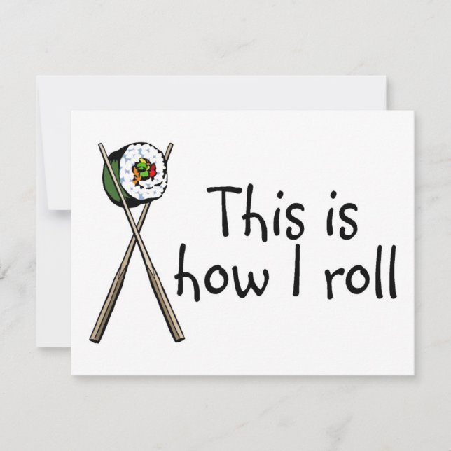 これが私の転がすしだ (正面)