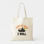 これが私の転がやり方だおもしろい- Sushi トートバッグ (裏面)