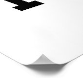 これが私の転がやり方だおもしろい- Sushi ポスター (角)