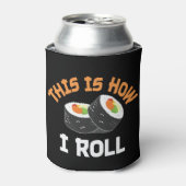 これが私の転がやり方だおもしろい- Sushi 缶クーラー (缶正面)