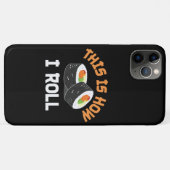 これが私の転がやり方だおもしろい- Sushi Case-Mate iPhoneケース (裏面(横))