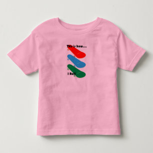 これが私の転がデザインである素晴らしToddler Jersey T- トドラーTシャツ