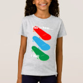 これが私の転がデザインの方法だ素晴らし – 女子ジャージーT-S Tシャツ (正面)