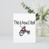 これが私の転が姿です ポストカード (スタンド正面)