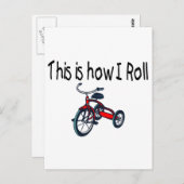 これが私の転が姿です ポストカード (正面/裏面)