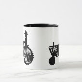 これが私の転が農家スタイル マグカップ (中央)