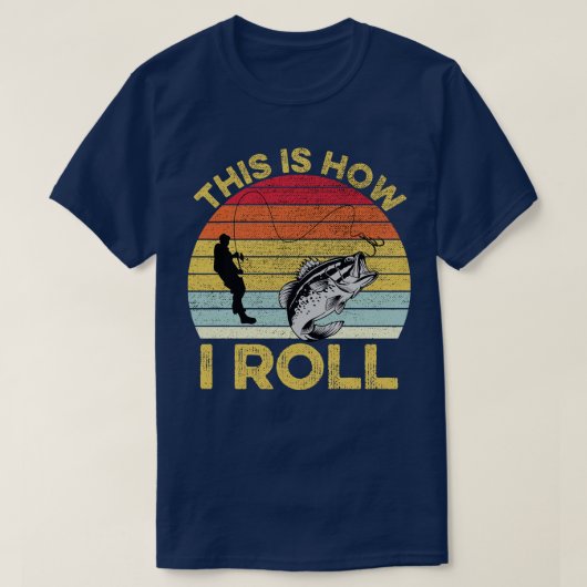 これが私の転が魚釣り2 Tシャツ (デザイン正面)