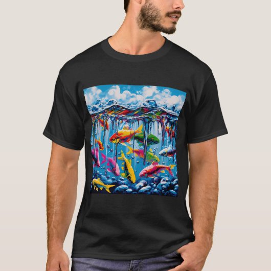 これが私の釣り Tシャツ (正面)