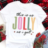 これが私の限界の陽気なクリスマス トライブレンドTシャツ