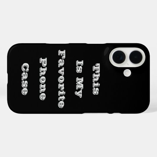 これが私の電お気に入りの話箱だ Case-Mate iPhoneケース (裏面 (横))